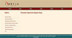 Desktop Screenshot of dryja.pl